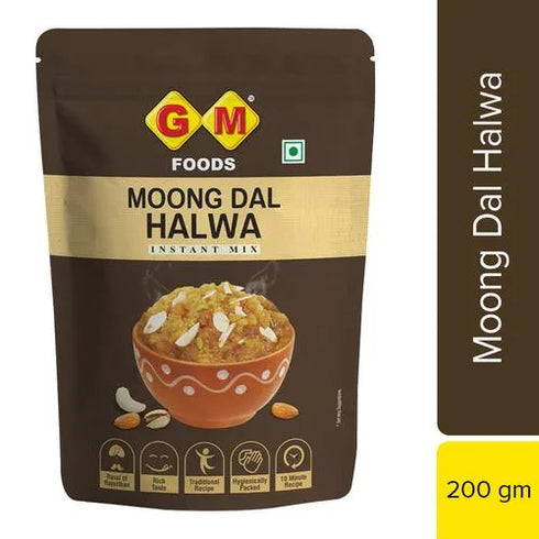 Gm Foods Moong Dal Halwa Instant Mix, 200 g