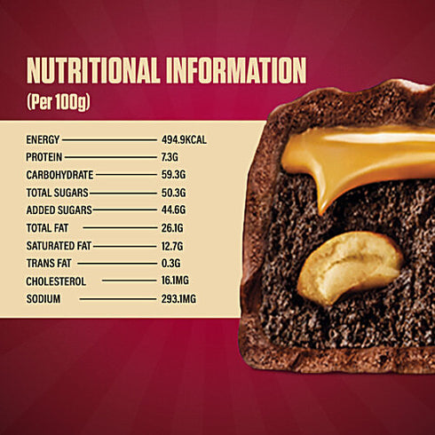 Snickers Peanut Brownie Filled Bar 45g