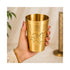 Pure Brass Lassi Drinking Glass | Pack of 4
