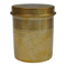 Brass Jar with Lid for Tea Sugar and Spice 181g Each (Pack of 2)