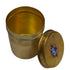Brass Jar with Lid for Tea Sugar and Spice 181g Each (Pack of 2)