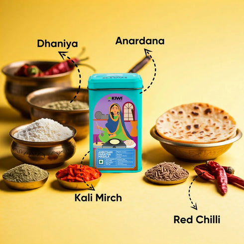 Kiwi Amritsari Paratha Masala