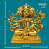 Tamas Brass Panchmukhi Hanuman Sitting Statue/Idol