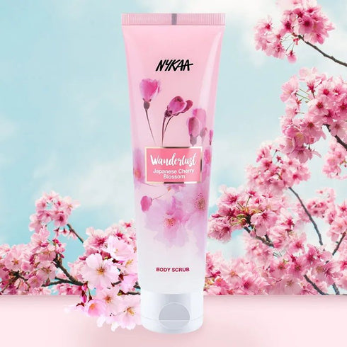 Wanderlust Japanese Cherry Blossom Scrub