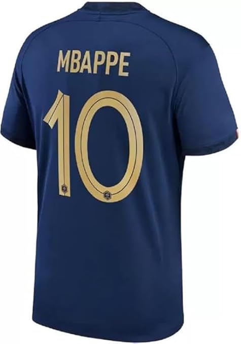 RJM Sports Home Football Team Blue Jersey