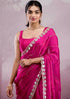 Vasthrlay Green Embroidery Saree