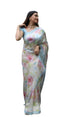 Vasthrlay Printed Organza Transparent Lightweight