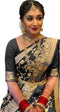 Vasthrlay Kanjivaram Banarasi Kanchipuram Wedding Saree With Blouse Piece