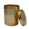 Brass Jar with Lid for Tea Sugar and Spice 238g Each 1 PCS
