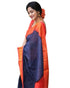 Vasthrlay Orange Saree