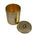 Brass Jar with Lid for Tea Sugar and Spice 238g Each 1 PCS