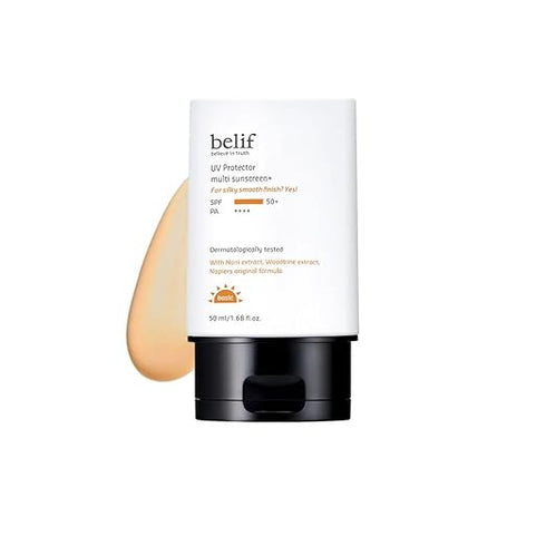 belif UV Protector multi sun screen 50ml | SPF 50+ Lightweight with Multi|Vitamins