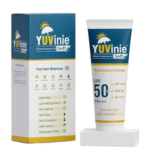 YUVinie Soft Silicone Sunscreen Gel SPF 50+ PA+++