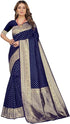 Vasthrlay Purple Kanjivaram Saree