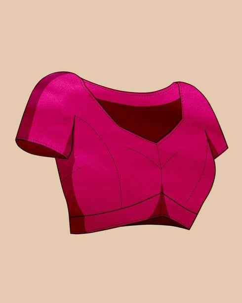 Vasthrlay Banarasi Traditional Unstitched Saree