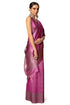 Vasthrlay Purple Tussar Tassels