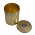 Brass Jar with Lid for Tea Sugar and Spice 238g Each 1 PCS