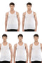 Dixcy Scott Clasz Vest Sleeveless (RN) (Pack of 5) (White) (100cm)