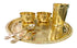 Brass Luxury Embossed Dinner THALI Set