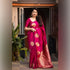 Vasthrlay Banarasi Kanjivaram Kanchipuram Kerigola Saree With Blouse Piece