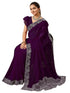 Vasthrlay Purple Saree
