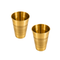 Pure Brass Lassi Drinking Glass | Pack of 2