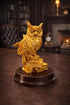 Parvatveda Owl Showpiece Statue with Books & Feather | Owl Figurine for Home Decor