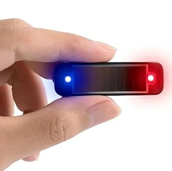 Solar Car Flashing Light Peel And Stick Anti Theft LED Light | Waterproof