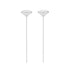 CLARA 925 Sterling Silver Sui Dhaga Threader Earrings Aria