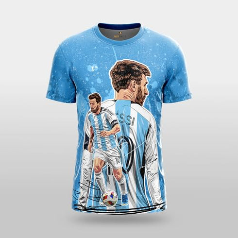 Messi Goat Edition Football Jersey | Customized And Personalized Name And Number | Available In Sizes For Kids| Men| And Women.