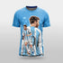 Messi Goat Edition Football Jersey | Customized And Personalized Name And Number | Available In Sizes For Kids| Men| And Women.