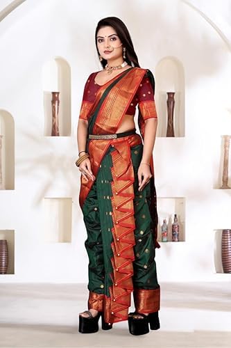 Vasthrlay Paithani Maharashtrian Beutiful Contrast
