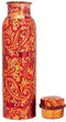 Copper Stylish Bottle 900 ML (Red)