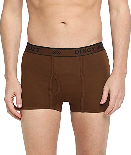 Dixcy Scott Cotton Men's Titan Trunk Asstd-P3 Regulart Fit Solid (8907727231231_Assorted_2Xl)