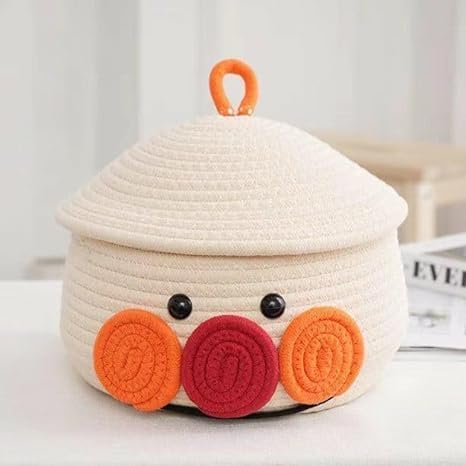 HOME LIVING Multi-Purpose Cute Jute Basket