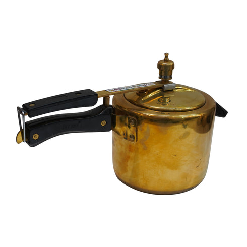 Brass 3 Litre Traditional Pressure Cooker 2302g