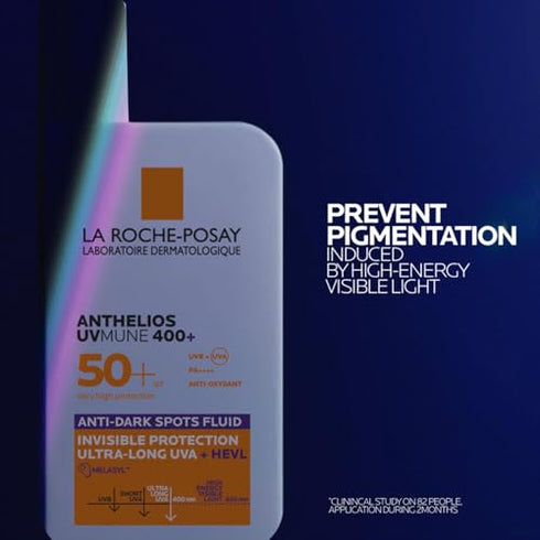 La Roche-Posay Anthelios Sunscreen Uvmune Anti-Dark Spot Fluid Spf50 Pa++++ Broad Spectrum