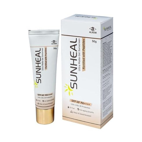 Sunheal Pure UVA & UVB Broad Spectrum SPF 50+ Sunscreen Gel PA+++
