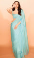 Vasthrlay Maroon Wedding Unstitched Saree