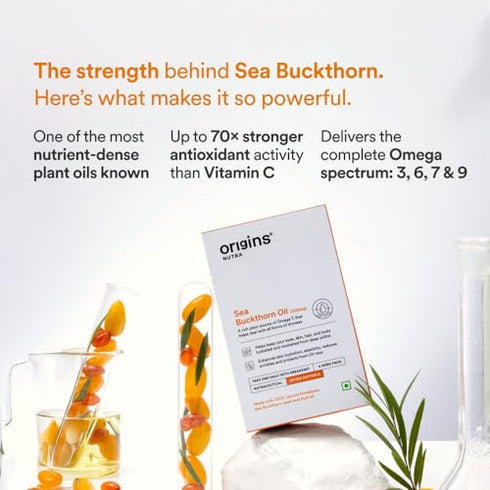Origins Nutra Sea Buckthorn Oil| Seed & Pulp Extract