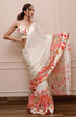 Vasthrlay Women's Cotton Kalamkari Wedding Saree With Blouse Piece