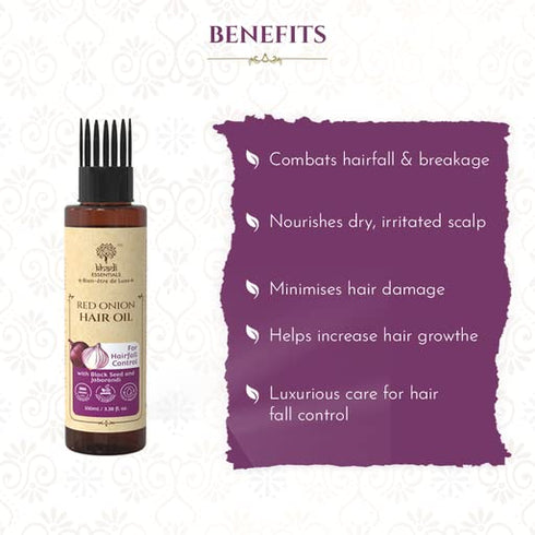 Khadi Eco Essentials Red Onion Oil