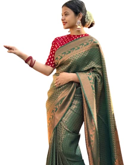 Vasthrlay Green Saree