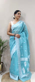 Vasthrlay Banarasi Unstitched Saree