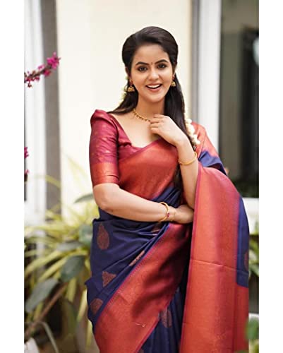 Vasthrlay Kanchipuram Kanjivaram Traditional Unstitched