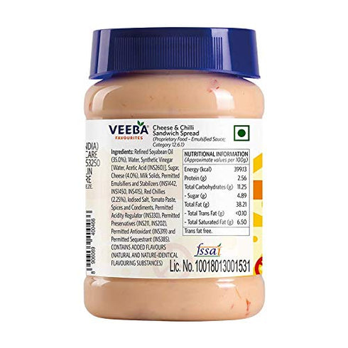 Chipotle Southwest Dressing 300 g & Cheese & Chilli Sandwich Spread 275 g