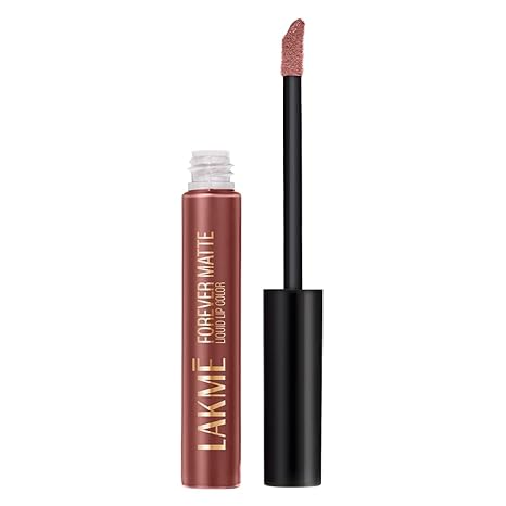 Lakme Forever Matte Liquid Lip Colour Nude Hue 6ml