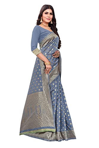 Vasthrlay Banarasi Kanjivaram Wedding Paithani Saree With Blouse Piece