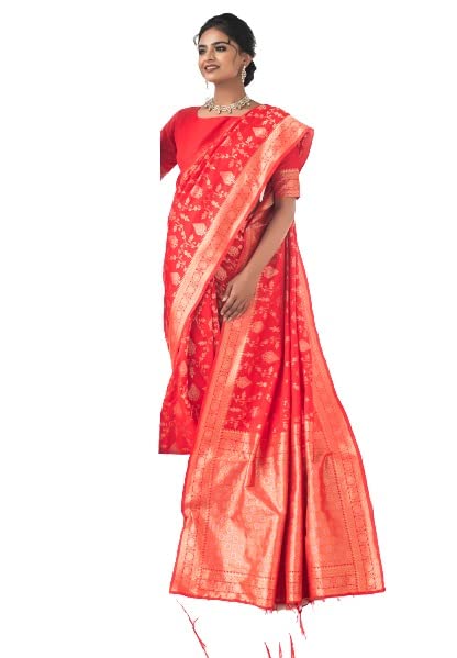 Vasthrlay Wine Jacquard Saree