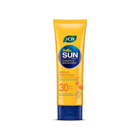 Joy Hello Sun Sunblock and Anti Tan Sunscreen Lotion